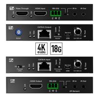 4K 18G SMART EXTENDER KIT. INCLUDES KD-PS22UTX AND KD-X100MRX. EXTENDS HDMI, USB 2.0, LAN, IR,